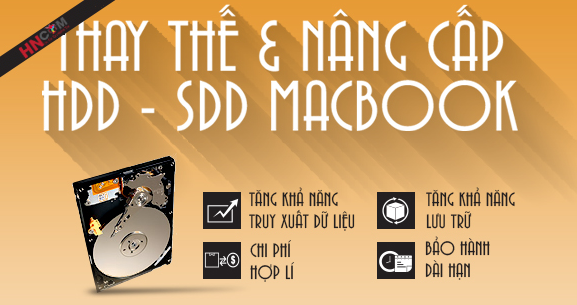 Nâng Cấp SSD Macbook 9