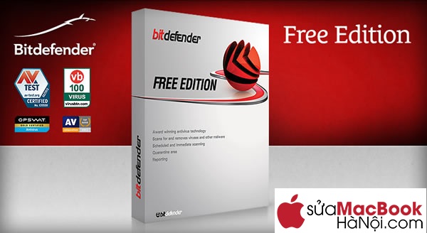 Phần mềm diệt virus BitDefender cho macbook